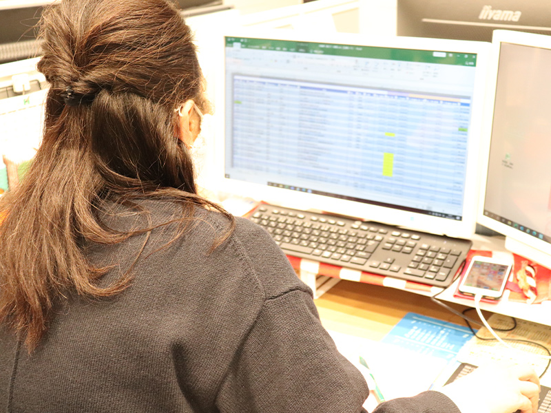 充実の研修制度で、安心・安全を確保